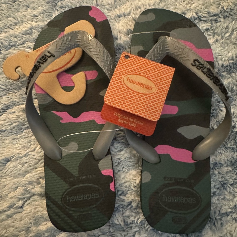 Havaianas Camo Patterned Flip Flop🩴